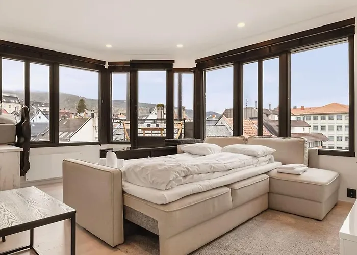 Dinbnb I Penthouse 250m From Center I Privat Balcony *